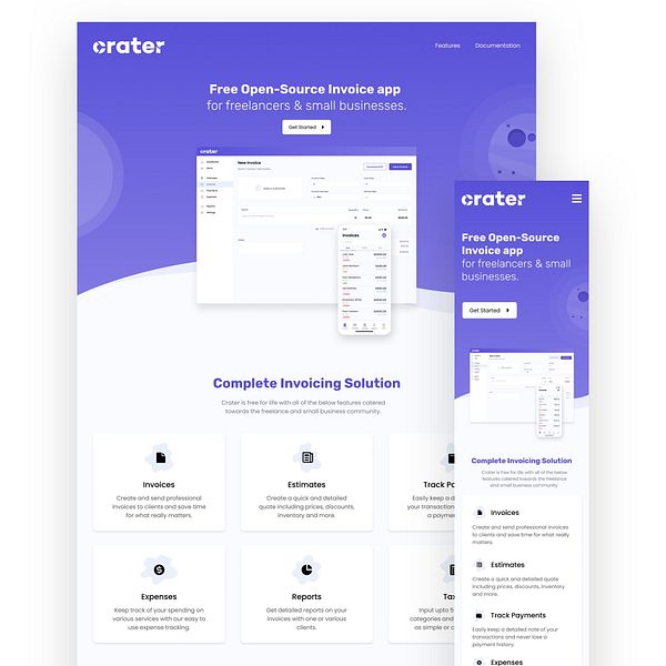 Crater Invoice