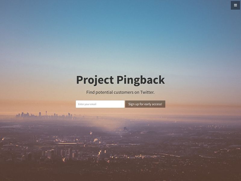 Project Pingback