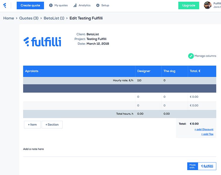 Fulfilli