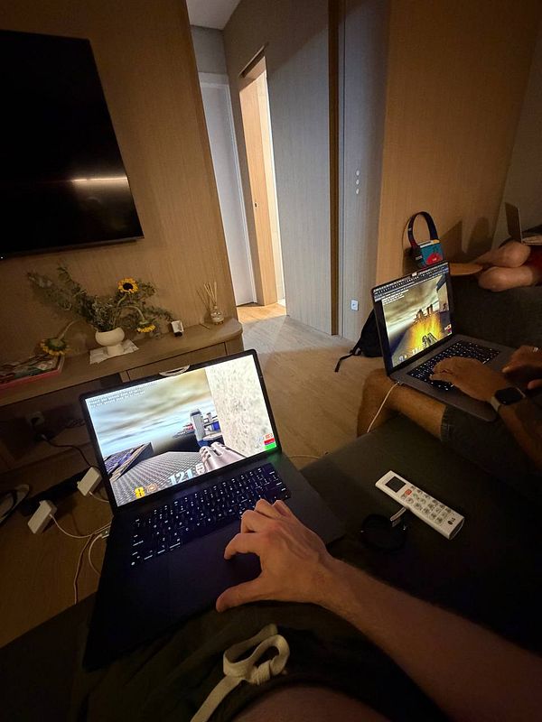 A vibrant, professionally designed event poster for the Brazil Q3 Pieter tournament featuring an illustrated player and event details.