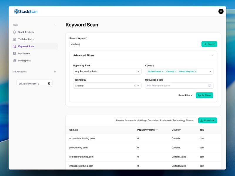 StackScan