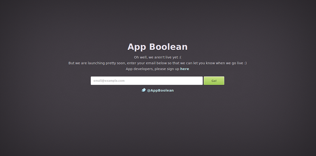 App Boolean