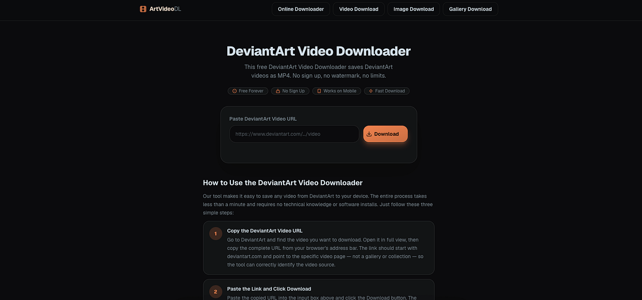ArtVideoDL
