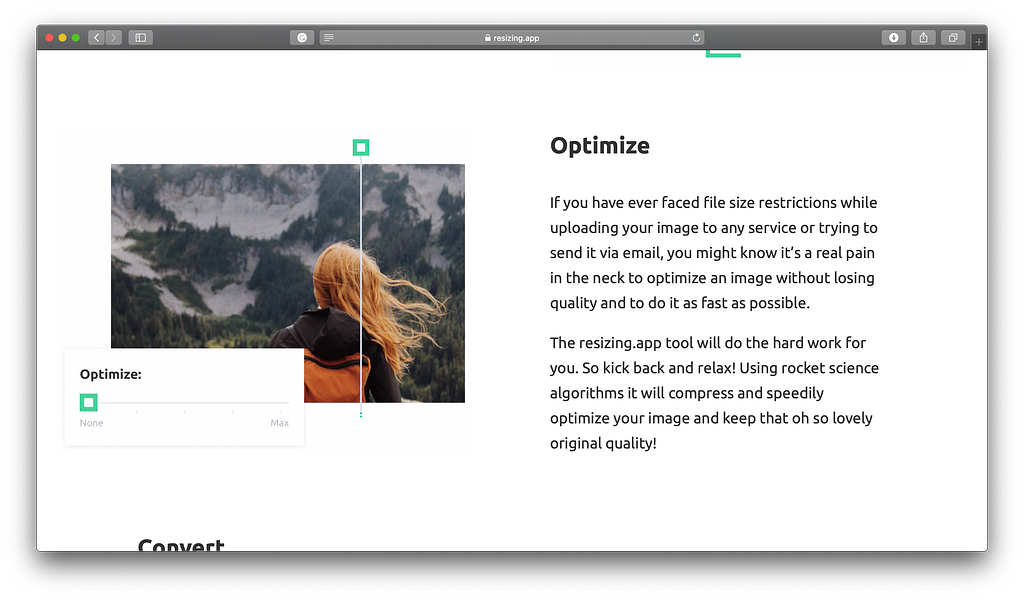 Resizing.app