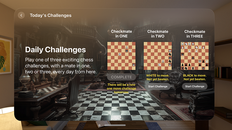 Screenshot of Checkmate Chronicles