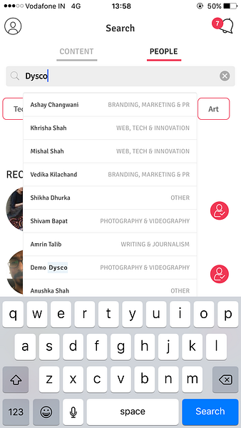 Dysco App