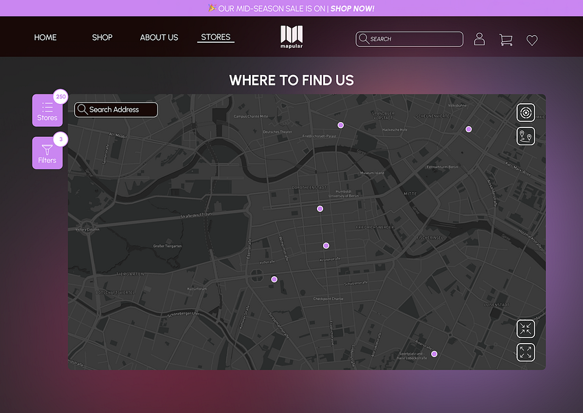 Mapular Custom Store Locator