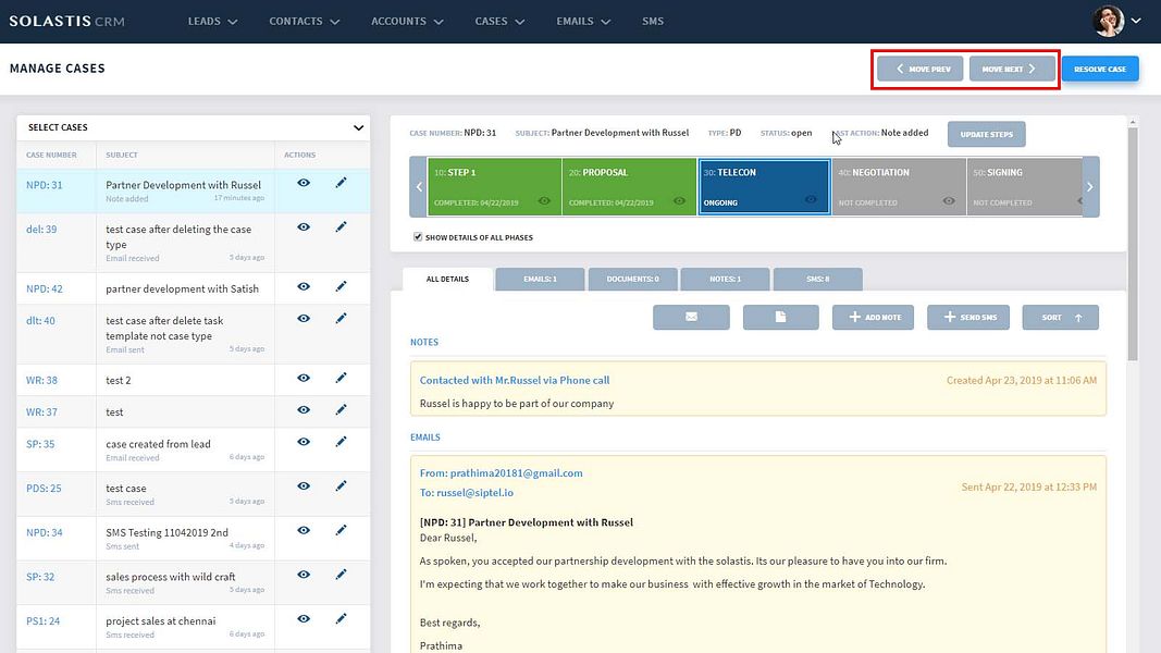 Solastis CRM