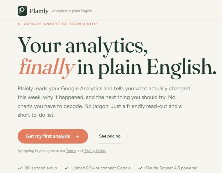 Plainly