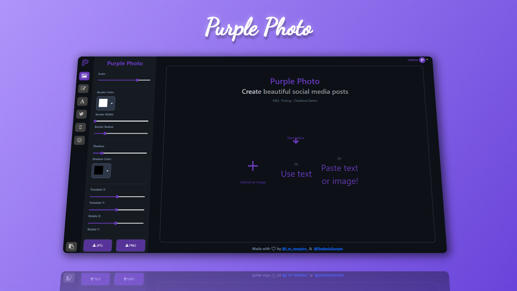 Purple Photo