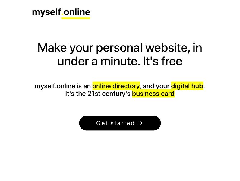 myself.online