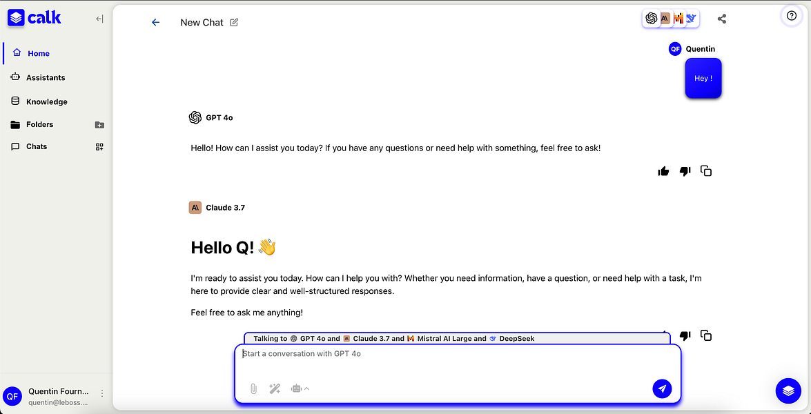 Calk AI: Build no-code AI agents that vibe with your data | BetaList