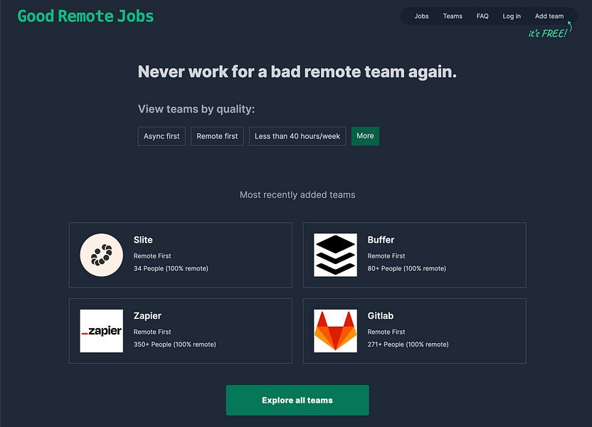 Good Remote Jobs