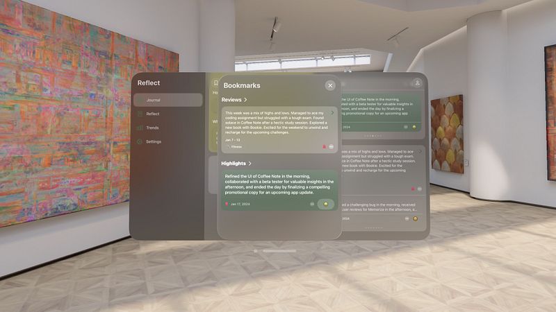 Screenshot of Reflect - Journal & Mood