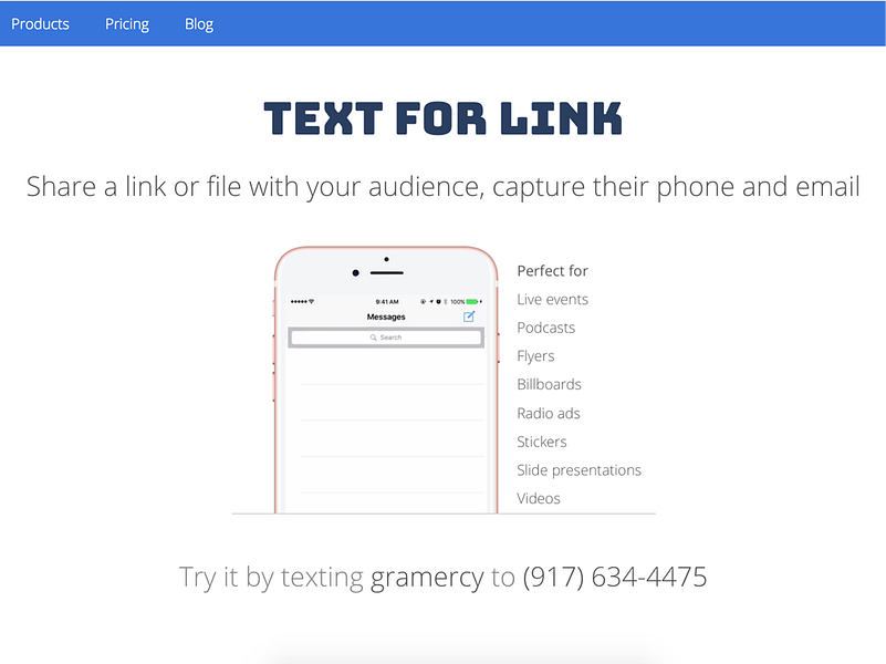 Text for Link