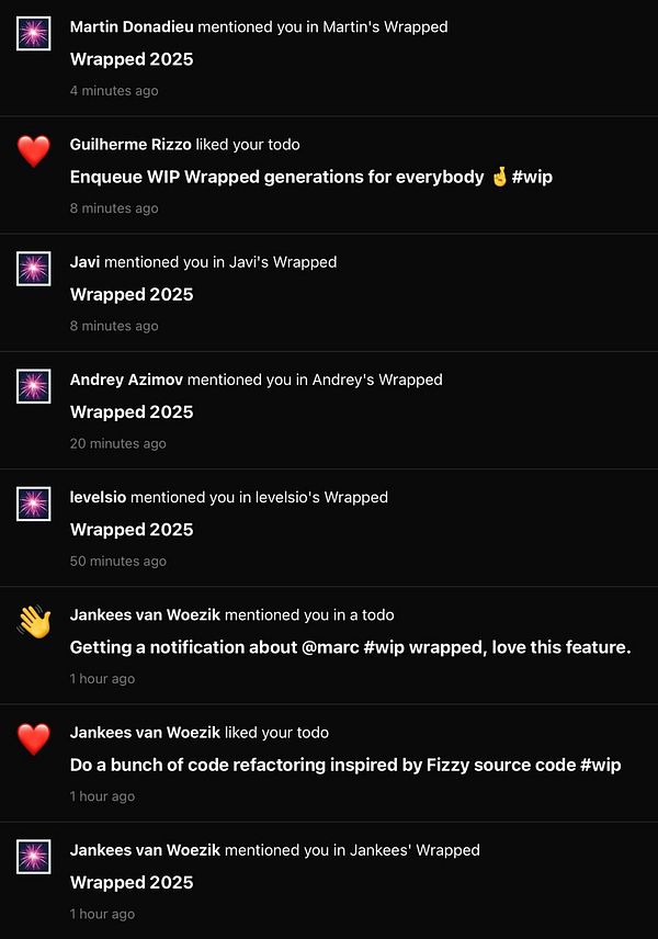 A stylized digital illustration of a man working energetically at his desk in a colorful, abstract office environment with large foliage shapes and soft lighting.