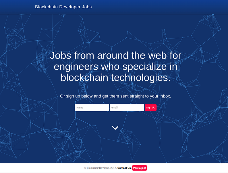 Blockchain Dev Jobs