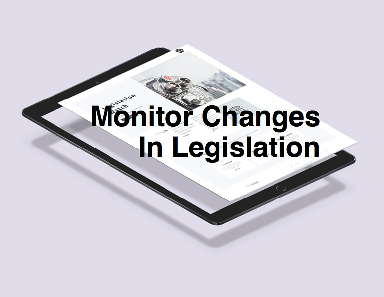 Legislation Watch