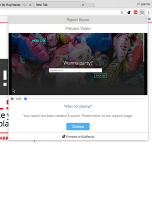 Feedback by BugReplay