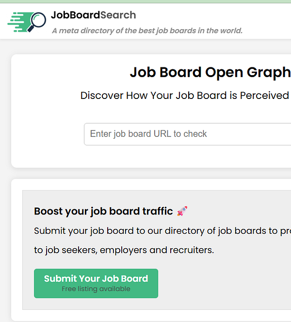 Screenshot of the Jobboard Search Tools page with a new Call To Action button labeled 'Create a Jobboard List to Export .CSV File' highlighted.