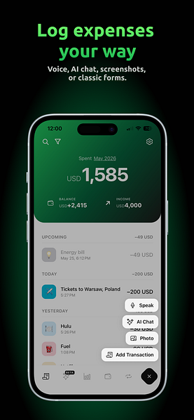 AI Expense & Budget