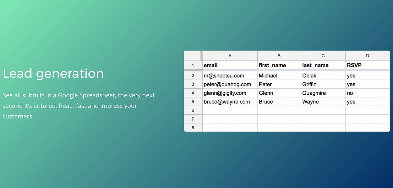 Spreadsheets.site