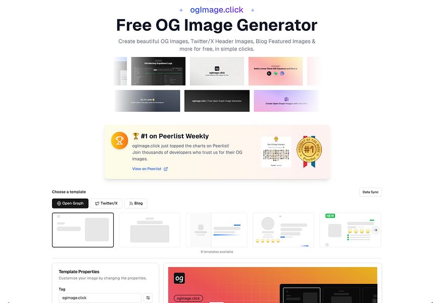 Free OG Image Generator