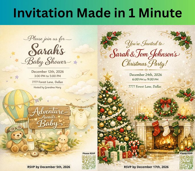 Party Invitation AI