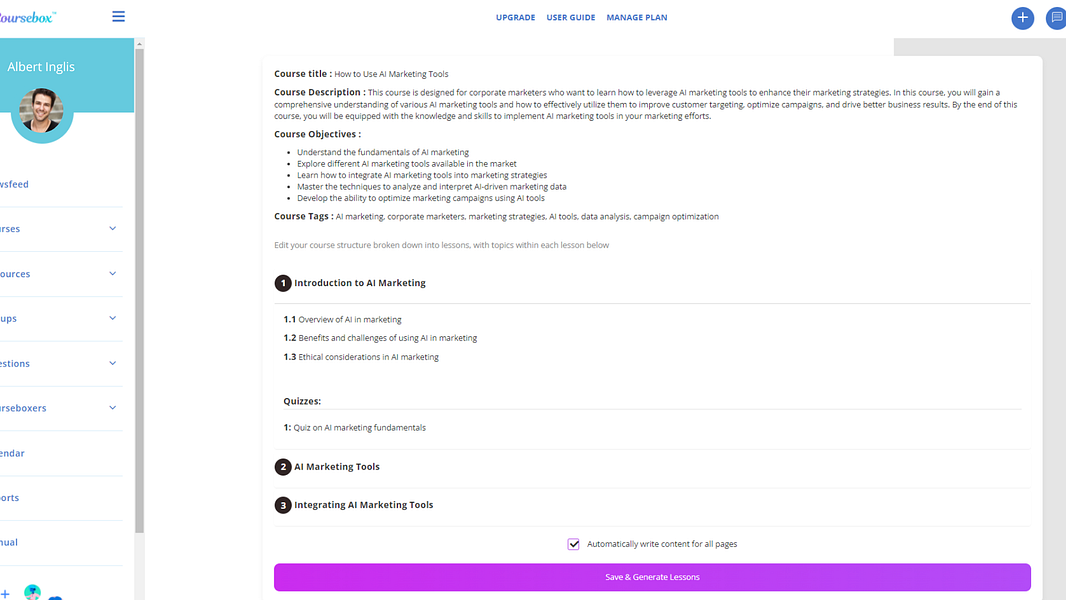 Coursebox