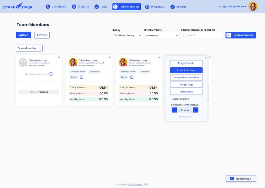 StaffTimerApp
