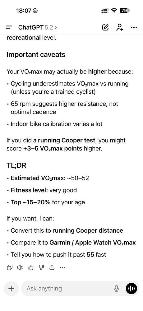 A workout tracking app interface displaying a treadmill workout summary with a 25-minute duration and 2.57 kilometers completed.