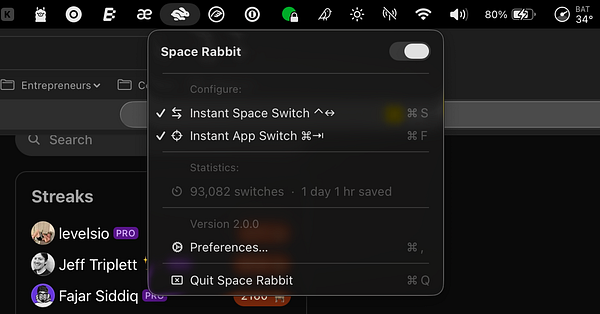 Screenshot of a macOS window featuring a simple timer app UI with controls and status indicators.