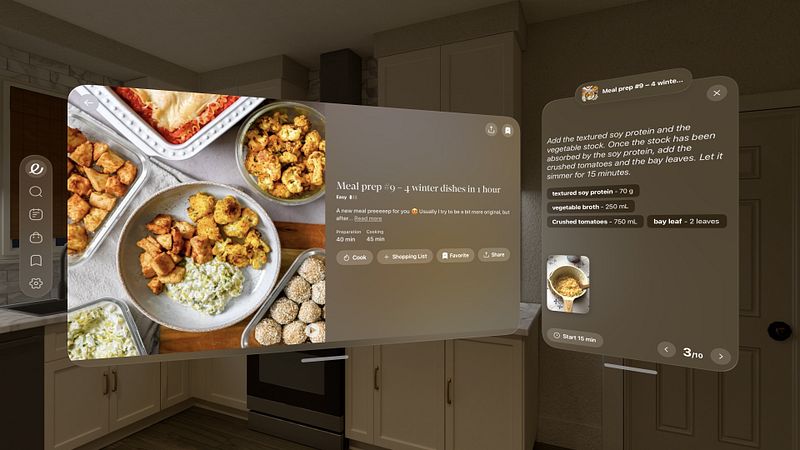 Screenshot of Eline's Table: Vegan Recipes