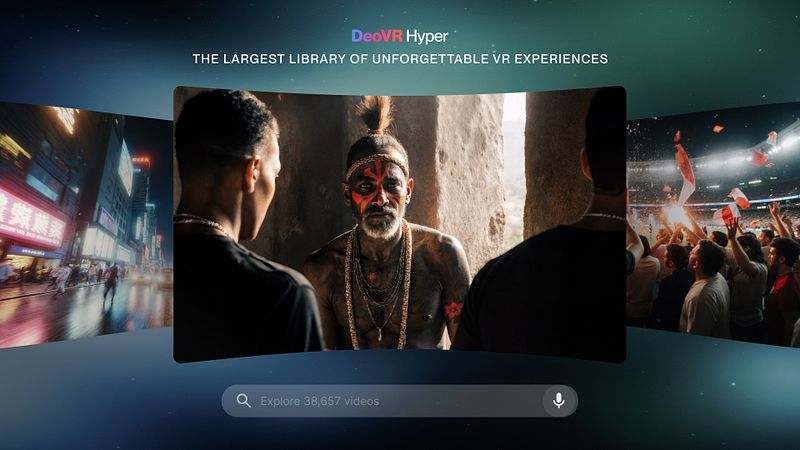 Screenshot of DeoVR Hyper - VR Videos
