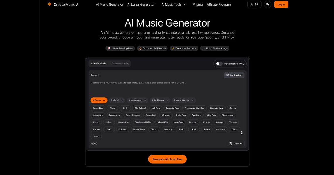 Create Music AI