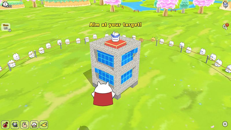 Screenshot of Let’s Go Mightycat!