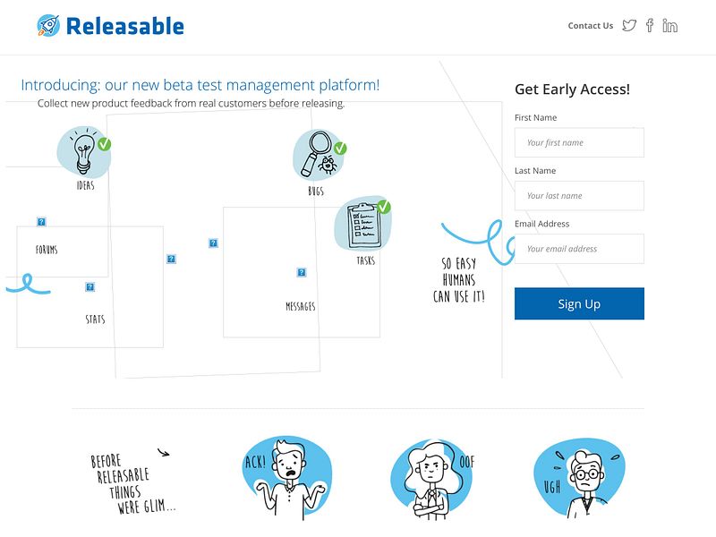 Releasable