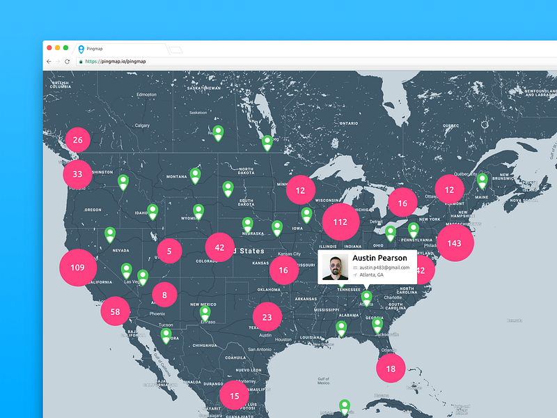 Pingmap