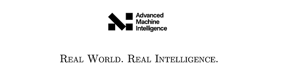 Graphic of a curious girl examining a laboratory flask with colorful elements and virus shapes around her, representing AMI Labs.