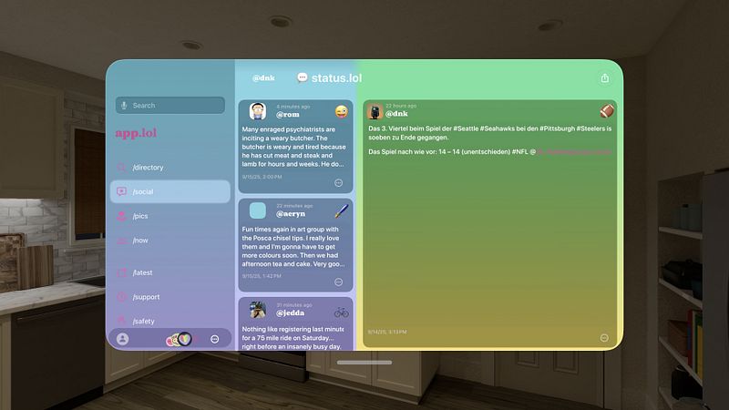 Screenshot of app.lol