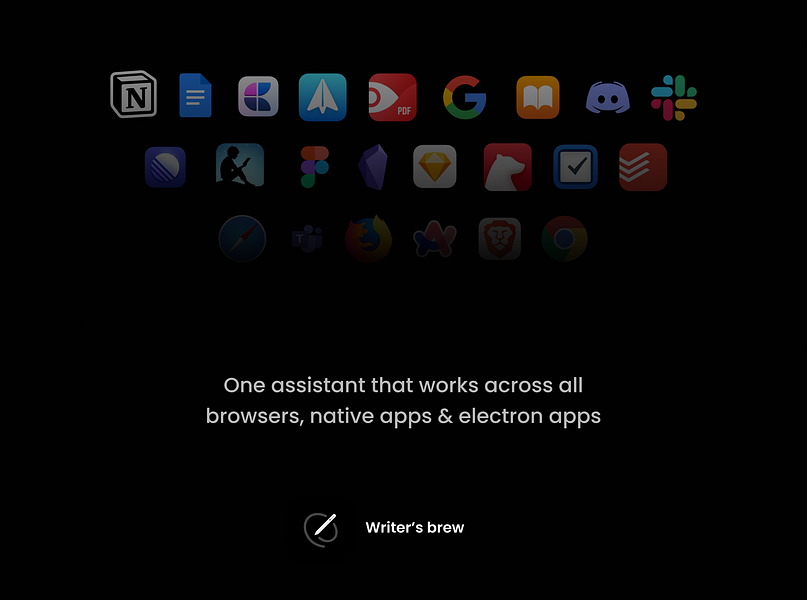 Writers brew AI for macOS