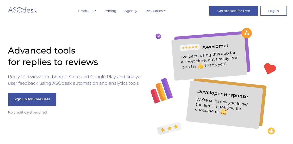 Replies to Reviews tools by ASOdesk