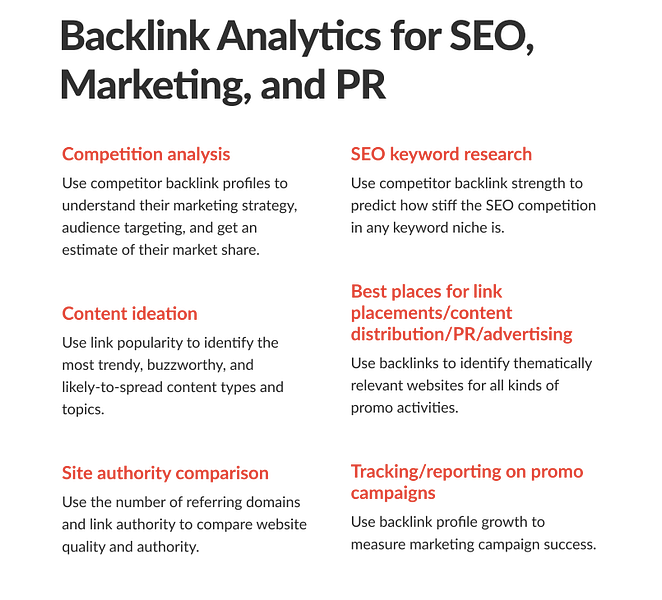 Backlink Data API