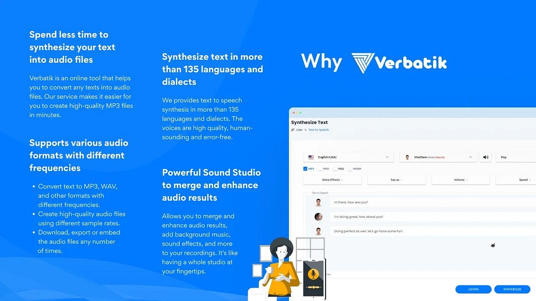 Verbatik - Text to speech converter