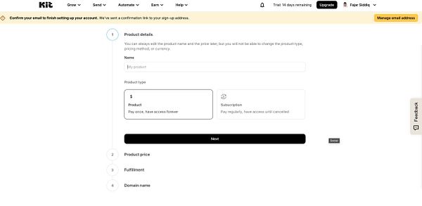 A screenshot of a website named "Kit.com" showcasing various product collections and suggestions.
