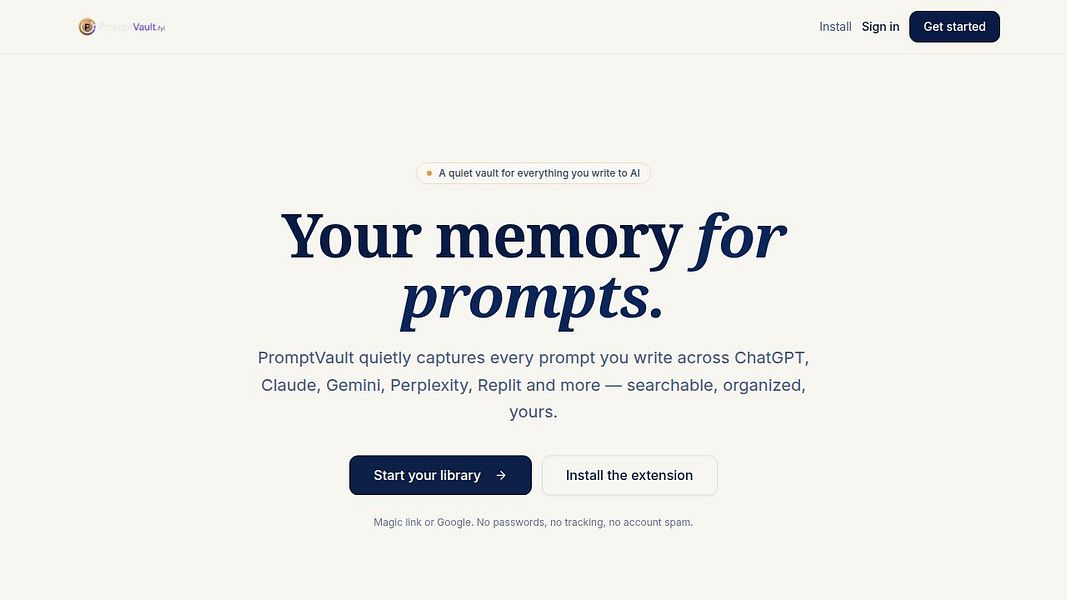 PromptVault