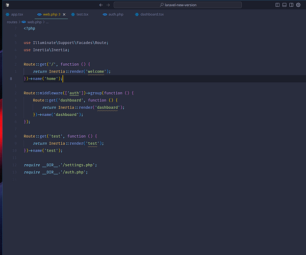 The image displays a code snippet from a PHP file used in a web application.
