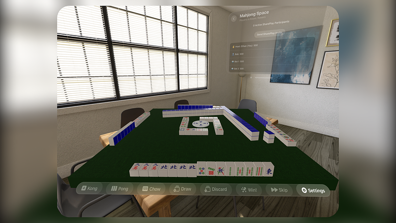 Screenshot of Mahjong Space