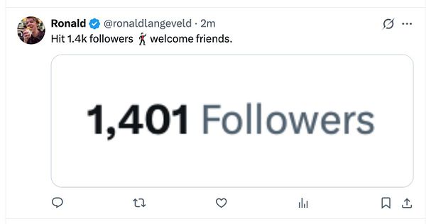 A Twitter profile page showing a user named Georgia Spencer with a follower count surpassing 1.4k and a trailer video about life coaching.