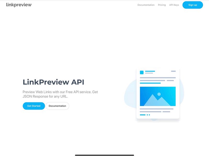 LinkPreview API